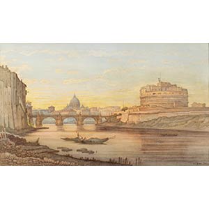 JULIUS ZIELCKEDanzica, 1826 - Roma, ... 