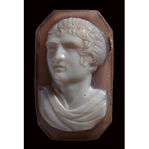 A neoclassical agate cameo. Bust of Cicero. ... 