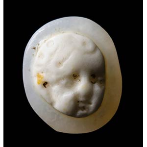 A roman two-layers agate cameo. ... 