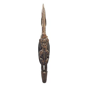 A PAPUA NEW GUINEA CARVED AND ... 