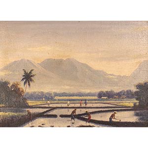 ANONYMOUS

Two Indonesian landscape with ... 