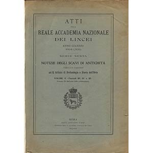 A.A.V.V. -  Atti della Reale Accademia dei ... 