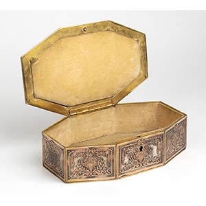 A French hard stones box with ... 
