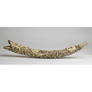 A German ivory Oliphant (hunting ... 