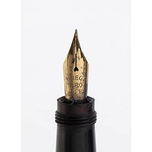 Omega, fountain pen, 14K nib - ... 