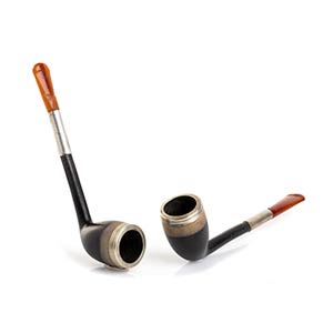 A pair of English meerschaum pipe ... 