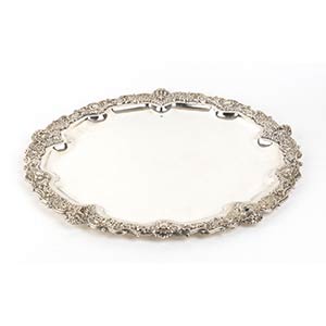 An Italian silver 800/1000 tray - ... 