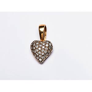 HEART-SHAPED PENDANT 1950s  Handcrafted ... 