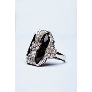 DECO RING WITH RIBBON  ... 