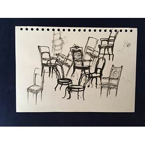 DANIELE CATALLI Rome, 1979  Chair Ink on ... 