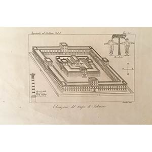 ANONYMOUS  Elevation of the Temple of ... 