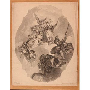 Francesco Bartolozzi (1728 - 1815)  Virtue ... 
