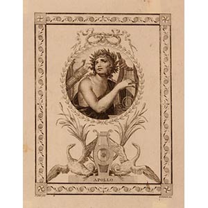 AUTORI VARI  Apollo e le Muse, 1810; ... 