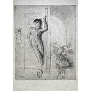 Edouard Chimot (1880-1950)  FEMALE NUDE ... 