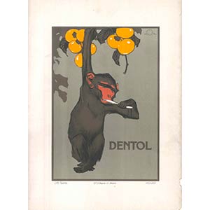 Aleardo Terzi  Dentol, 1914 Colored and ... 