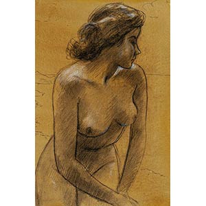 Anonymous XX cent.  Nude Woman, XX Century ... 