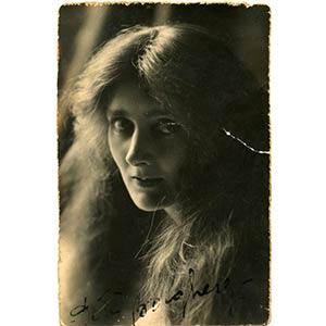   Dedé Borghese, autographed portrait, 1900 ... 