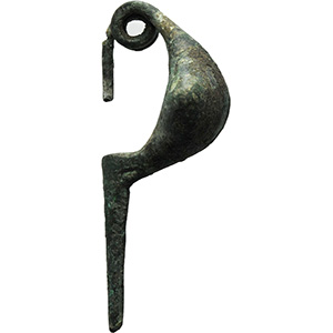 Bronze lozenge fibula
Central Italy, 8th - ... 