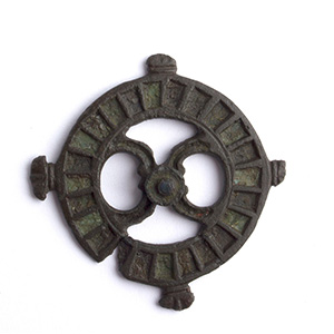 Disc-shaped bronze fibula
3rd - 4th century ... 
