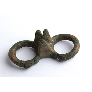 Bronze bridle-trapping
3rd - 1st century BC; ... 