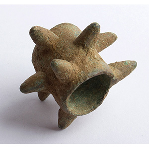 Bronze knobbed mace
3rd - 1st century BC; ; ... 