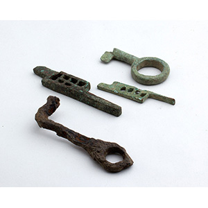 Group of four bronze keys
1st - 2nd century ... 