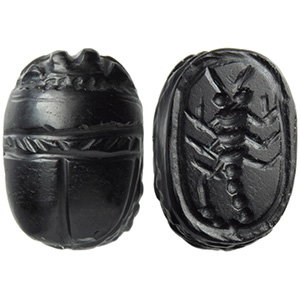 Onyx scarab with scorpion
5th - 4th century ... 