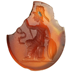 Carnelian with Roma Intaglio
2nd - 3rd ... 