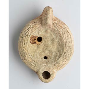 Roman Oil Lamp with Horseman, 1st - 2nd ... 