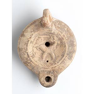 Roman Oil Lamp with Cornuacopiae, 1st - 2nd ... 