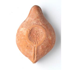 Roman African Oil Lamp with ... 