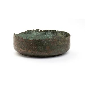 Rare Roman Bronze Basin with Epigraph, 1st ... 