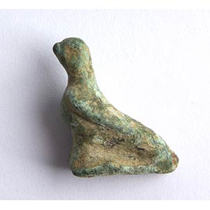 Little Roman Bronze Dove Statuette, 1st - ... 