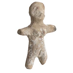 Bronze Age Terracotta Idol, ca. ... 