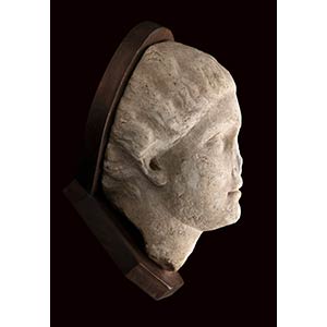 Roman Marble Head of a Woman, 1st ... 