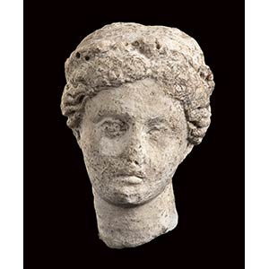 Roman Marble Head of Diana, 1st century BC - ... 