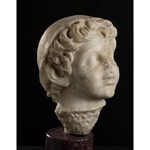 Roman Marble Portrait of the Young ... 