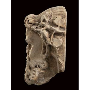 Roman Marble Relief of a Satyr, ... 