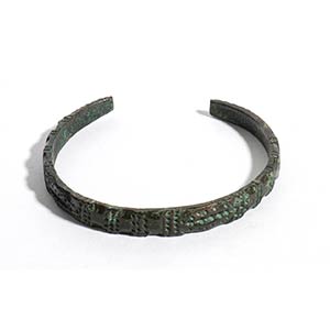 Roman Bronze Bracelet, 3rd - 4th century AD; ... 