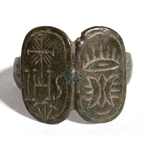 Paleochristian Bronze Ring, 3rd - 5th ... 