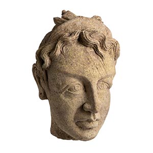 Etruscan Terracotta Big Portrait, 4th - 3rd ... 