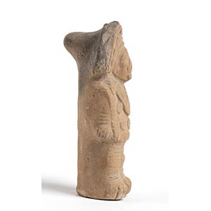 Terracotta Statuette of a Sciaman, ... 