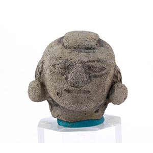 Terracotta dignitary head, Colombia and ... 