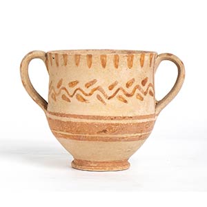 Messapian Cup-Skyphos, 4th - 3rd century BC; ... 