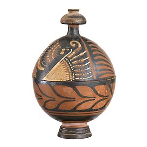 Apulian Red-Figure Pyxis with ... 