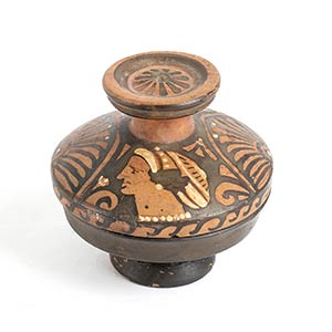 Apulian Red-Figure Lekanis with Lid, 4th ... 