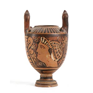 Apulian Red-Figure Lebes Gamikos, 4th ... 