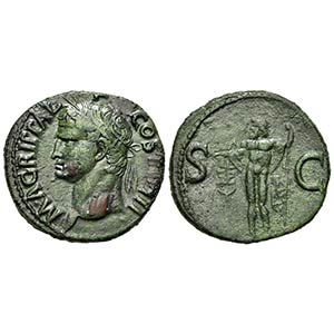 Agrippa (died 12 BC), As struck under Gaius, ... 