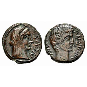 Tiberius with Julia Augusta (Livia, 14-37). ... 