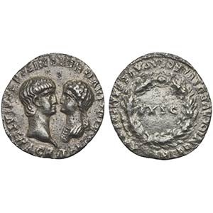 Nero with Agrippina Junior (54-68), ... 